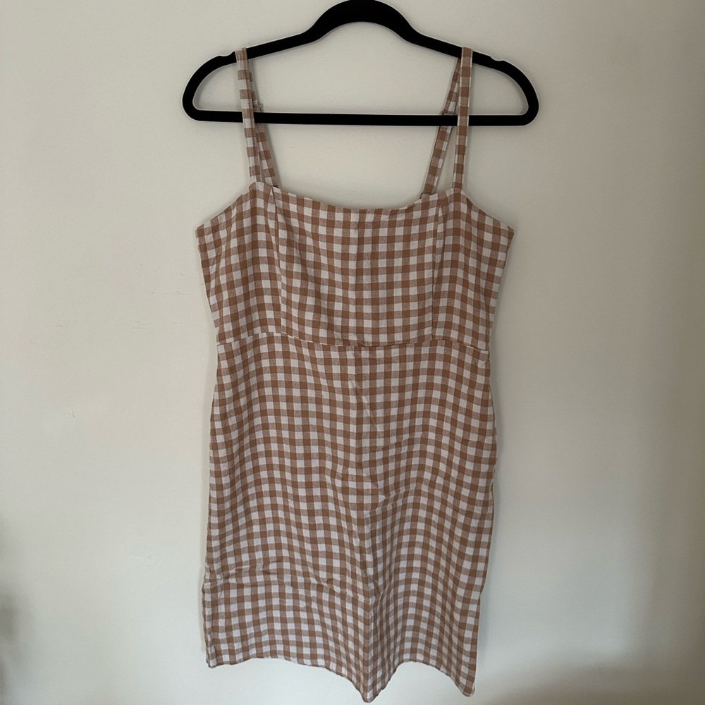 Twik gingham dress